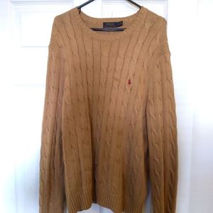 Tan polo sweater